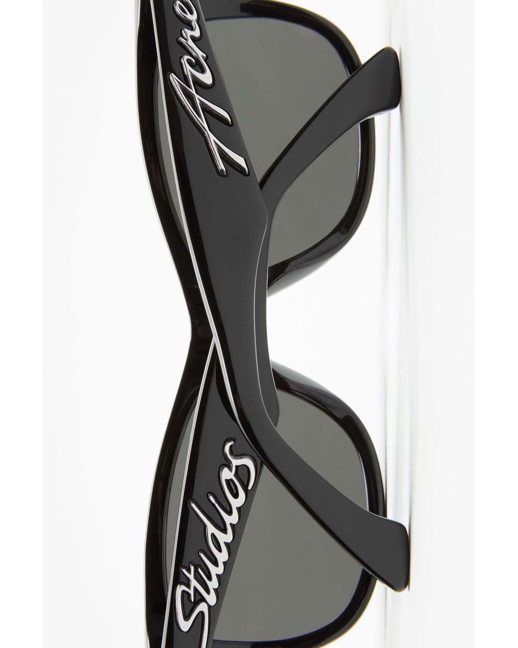 Acne Multicolor Logo-Detail Square-Frame Sunglasses