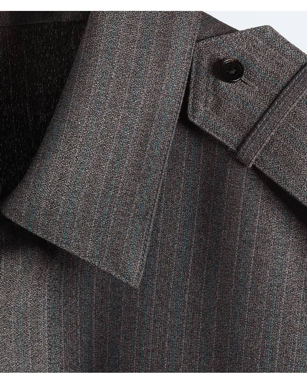Bottega Veneta Black Wool And Mohair Shirt for men