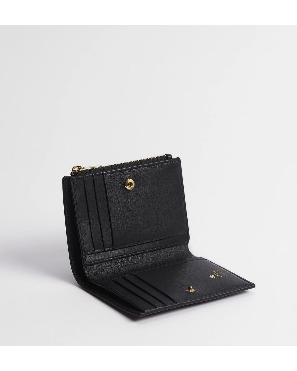 Dior Black Amour Dahlia Wallet