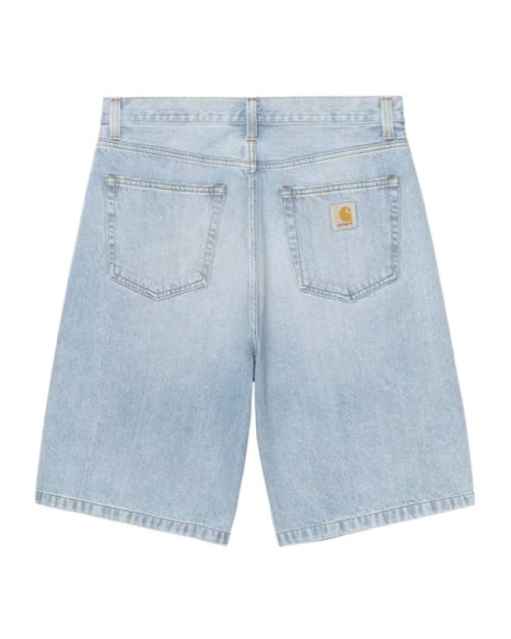 Carhartt Blue Landon Robertson Denim Shorts for men