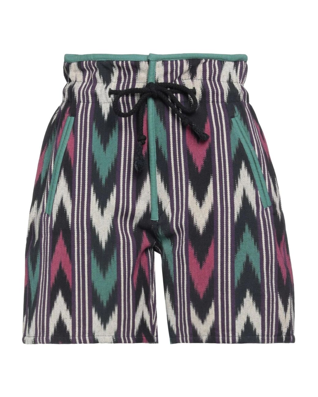 Isabel Marant Red Multicolour Shorts