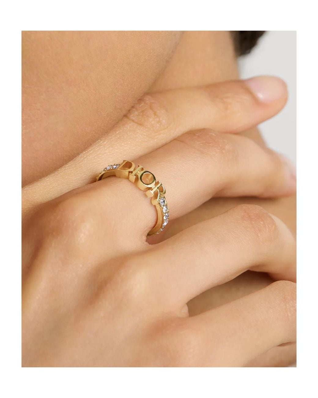 Dior Metallic Dio(R)Evolution Ring