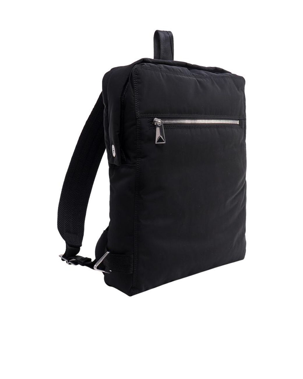 Bottega Veneta Black Zip Backpack for men