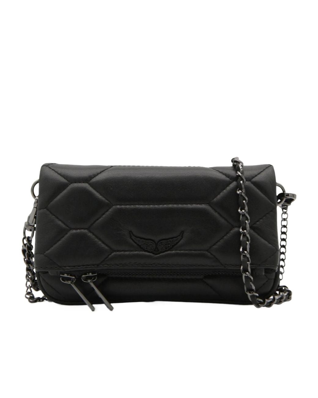Zadig & Voltaire Black Rock Nano Xl Shoulder Bag