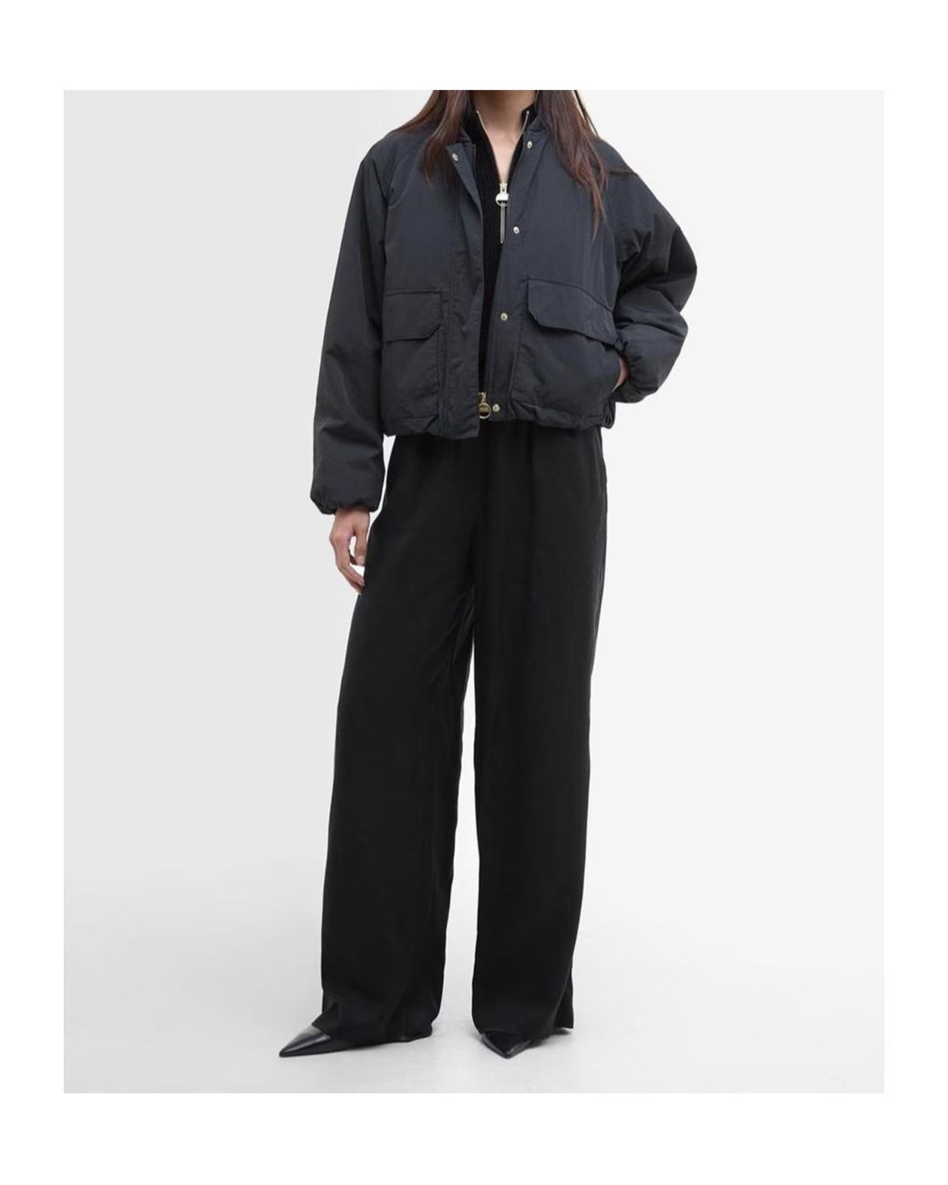 Barbour Blue Bomber Jacket