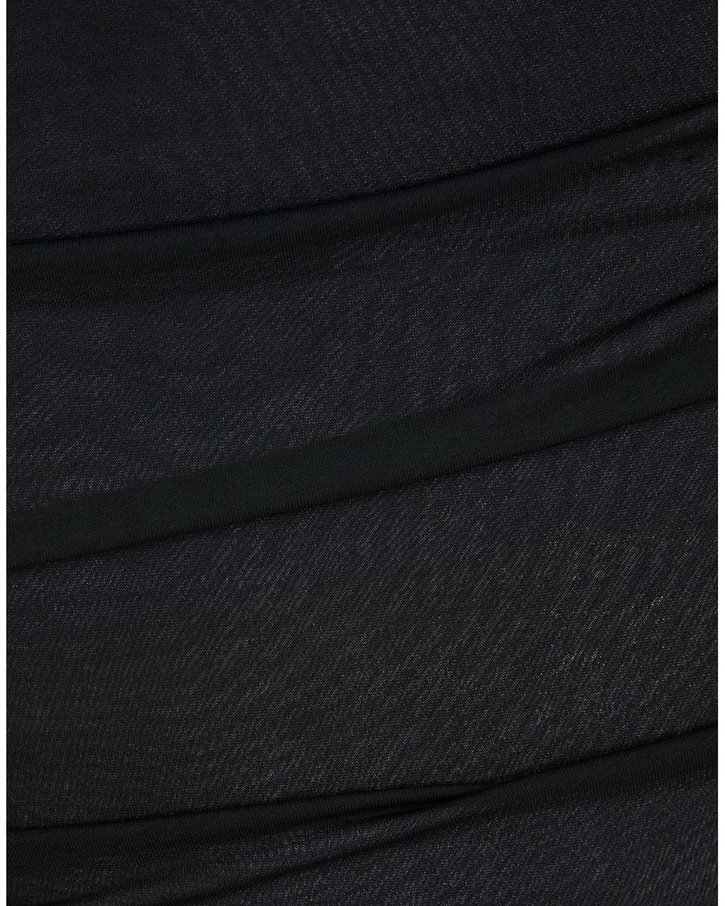 Saint Laurent Black Slim-Fit Dress