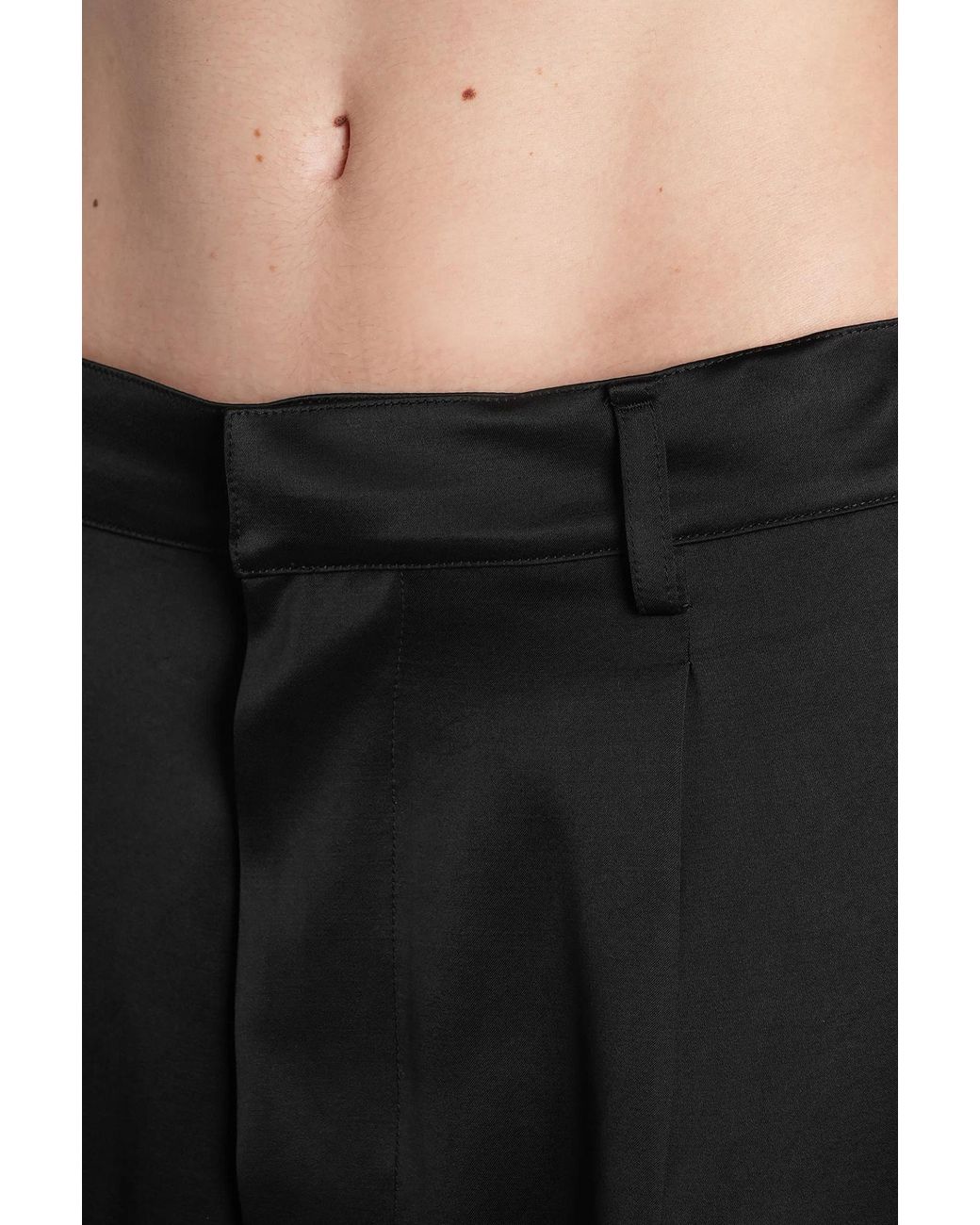 DARKPARK Black Danielle Wide-Leg Pants