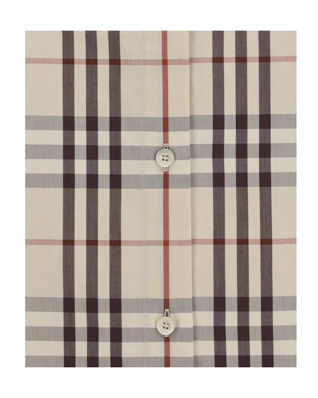 Burberry Pink Checked Long Sleeved Shirt