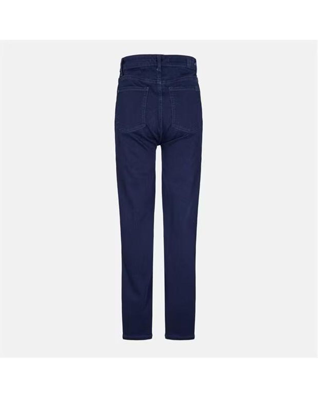 7 For All Mankind Blue Aubrey Skinny Jeans for men