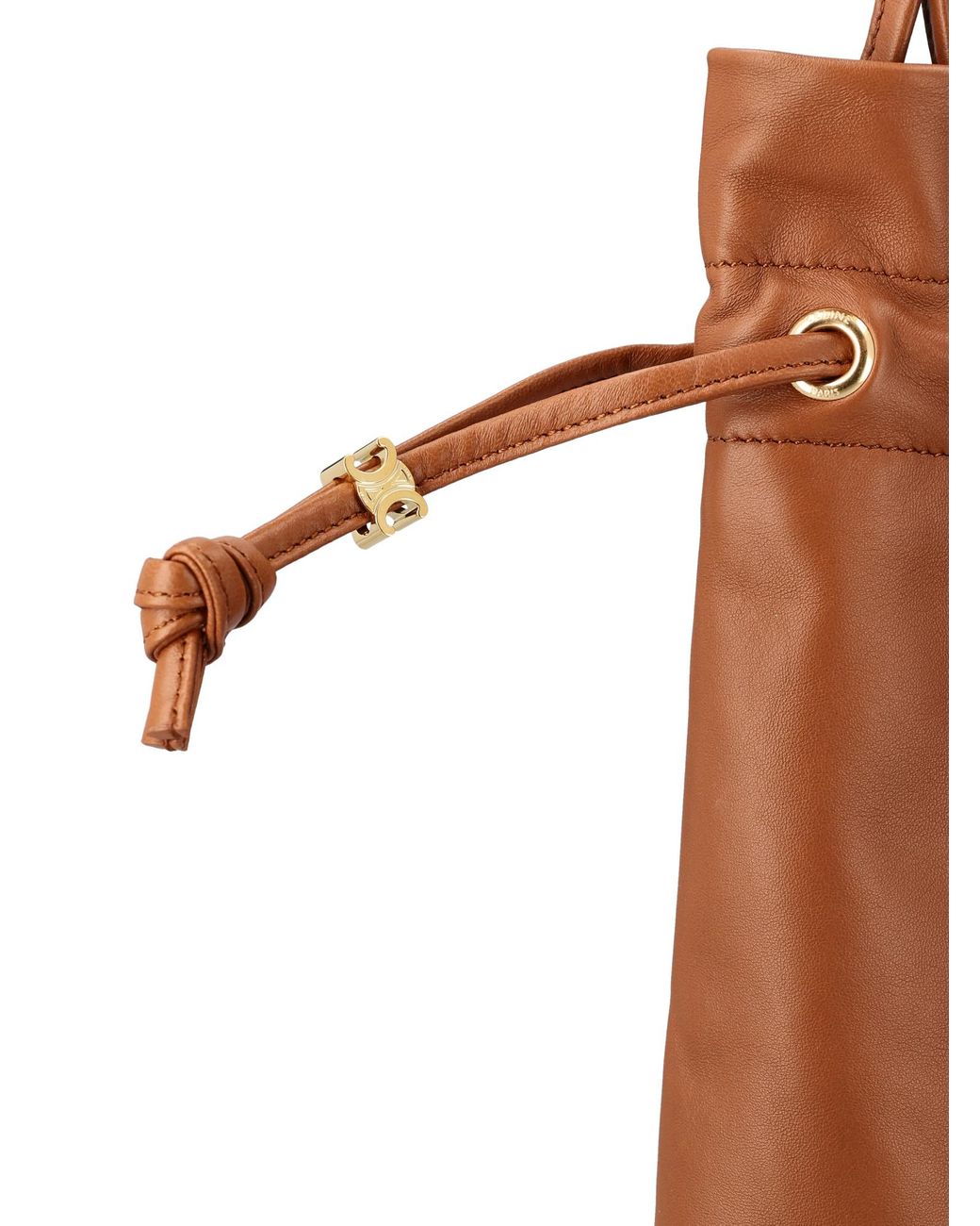 Céline Brown Small Crystal Pouch
