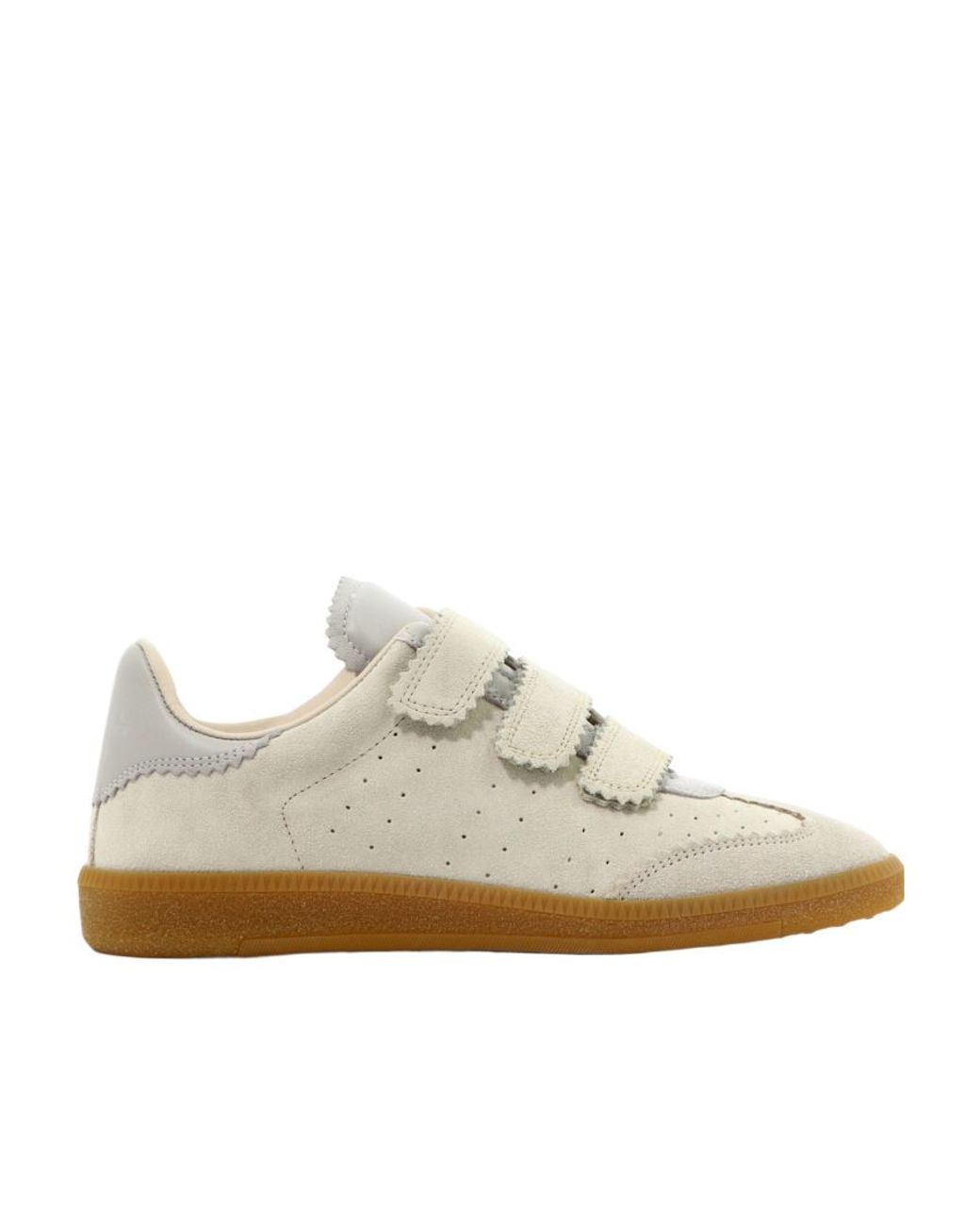 Isabel Marant White Beth Low-Top Sneakers
