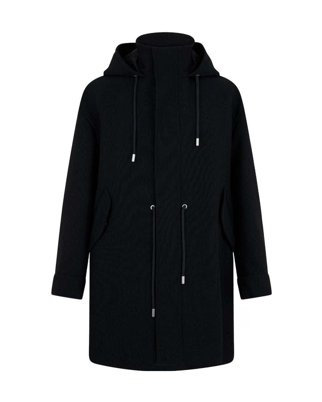 Off-White c/o Virgil Abloh Black Tailored Parka Sn99 for men