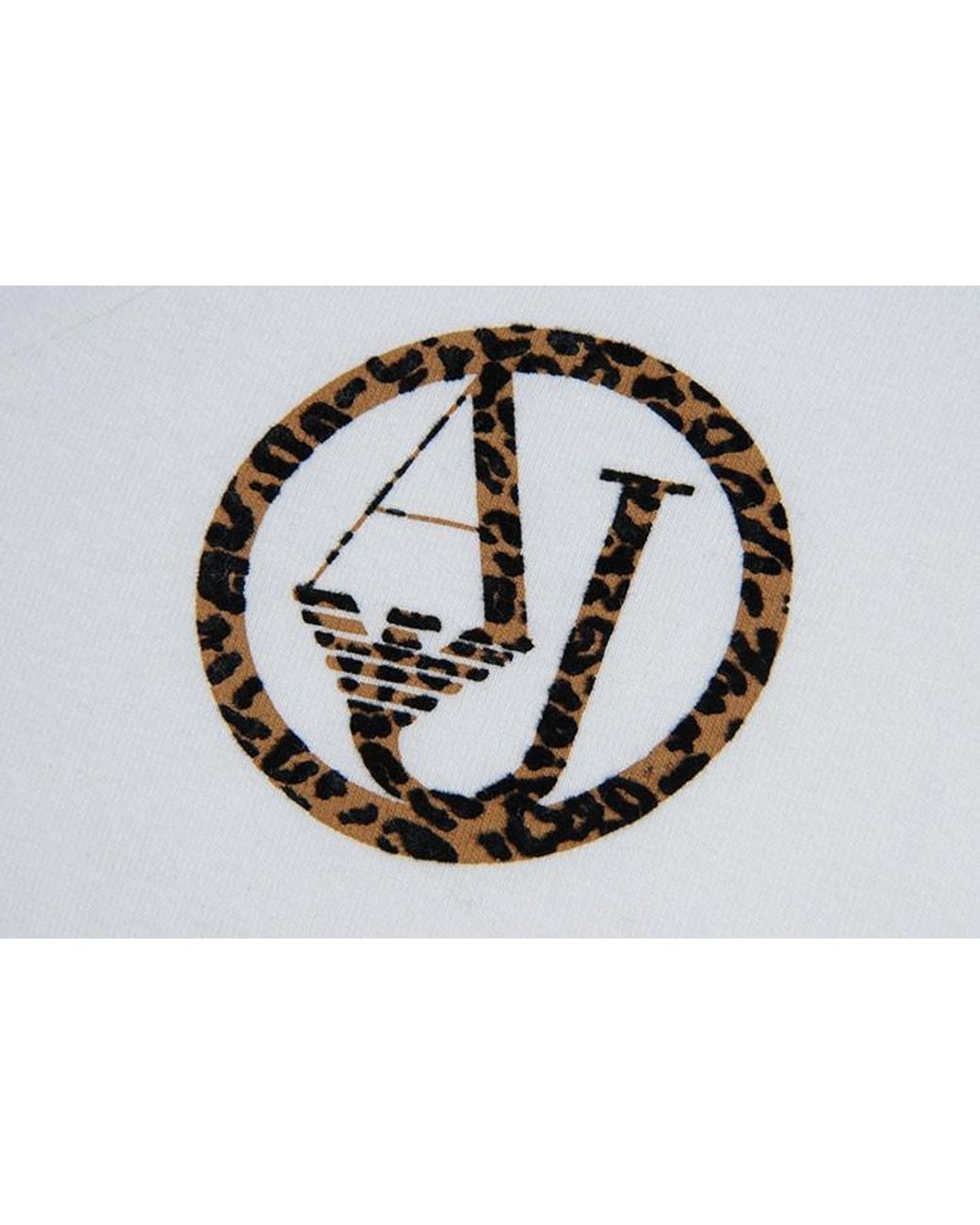 Armani Jeans White Logo Detail T-Shirt