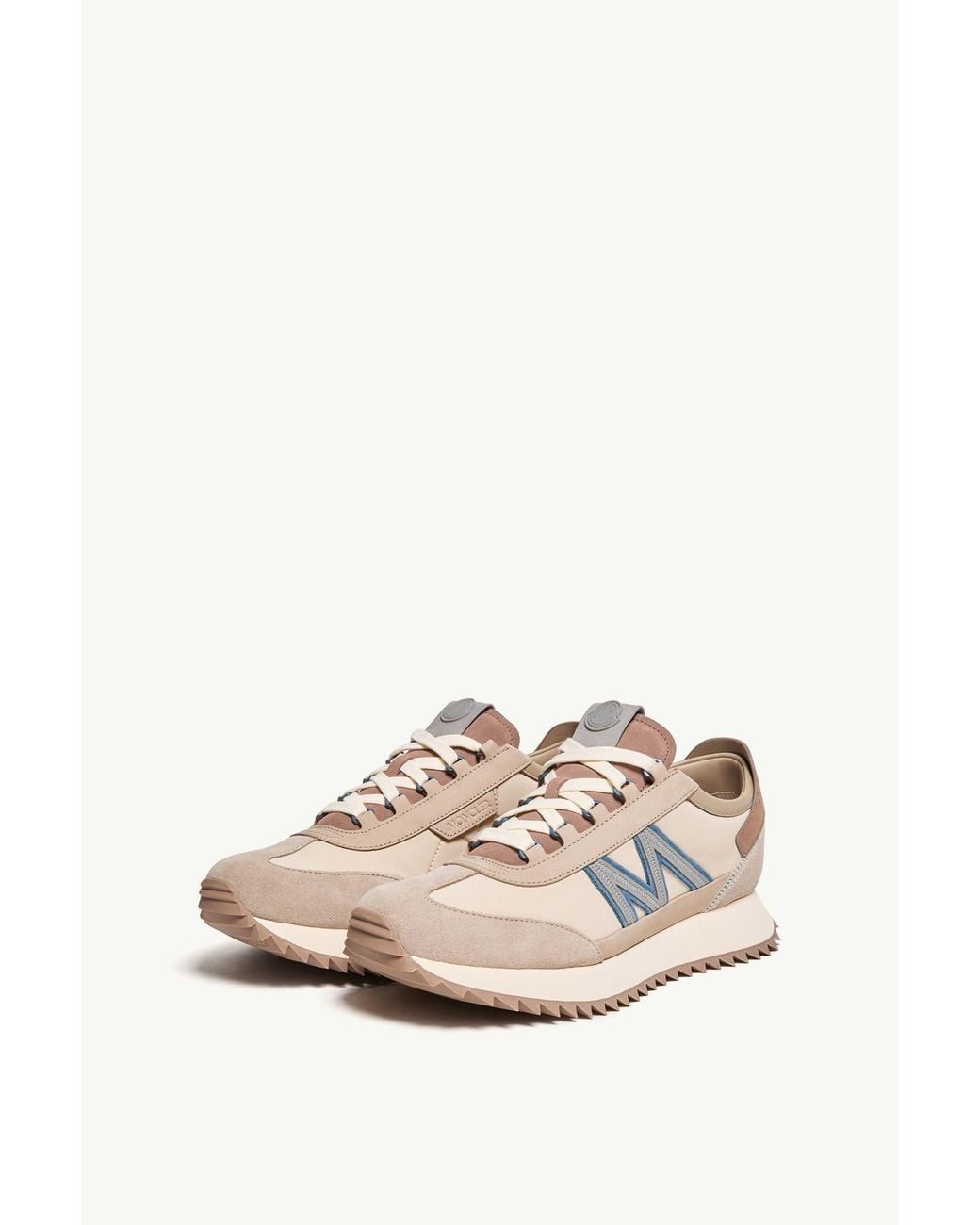 Moncler Pink Pacey 2 Lace-Up Sneakers for men