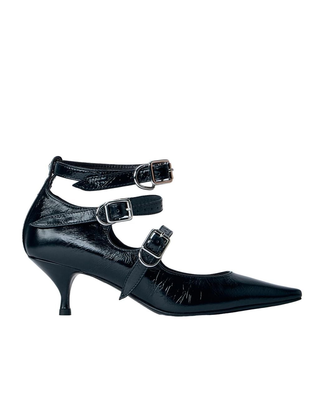 Vivienne Westwood Blue Napoli Strappy Heeled Pumps