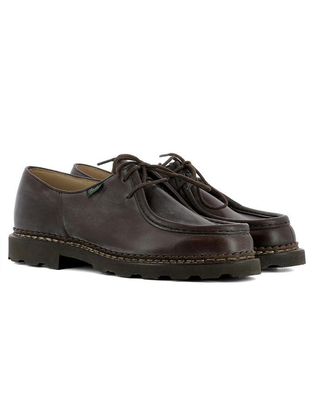 Paraboot Brown Michael Lace-Up Shoes for men