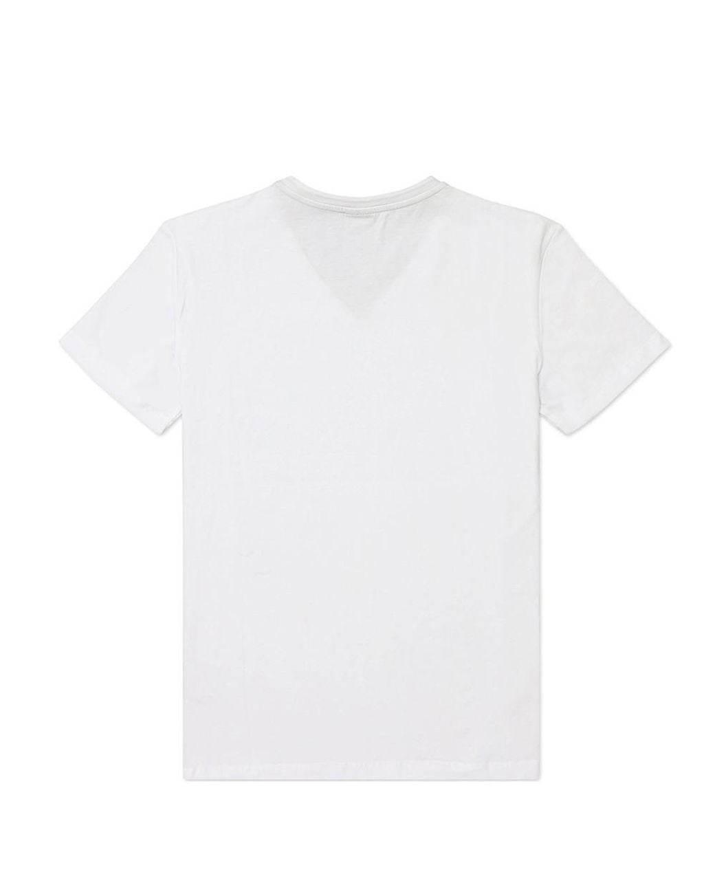 Armani Collezioni White Logo T-Shirt for men
