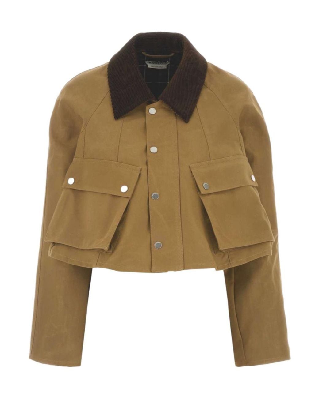 J.W. Anderson Brown Jw Anderson Cropped Barn Jacket