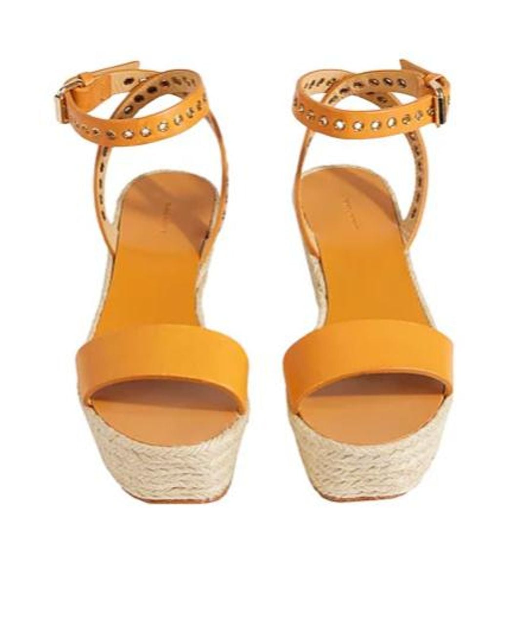Isabel Marant Metallic Minimalist Jutesole Sandals