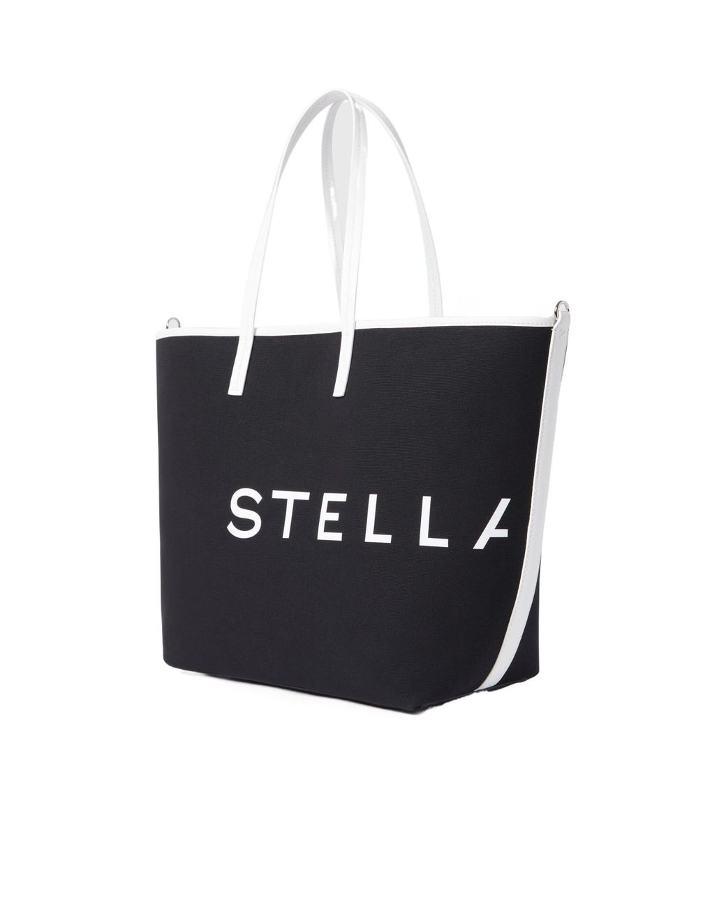 Stella McCartney Black Smc Bananatex Large Tote Bag