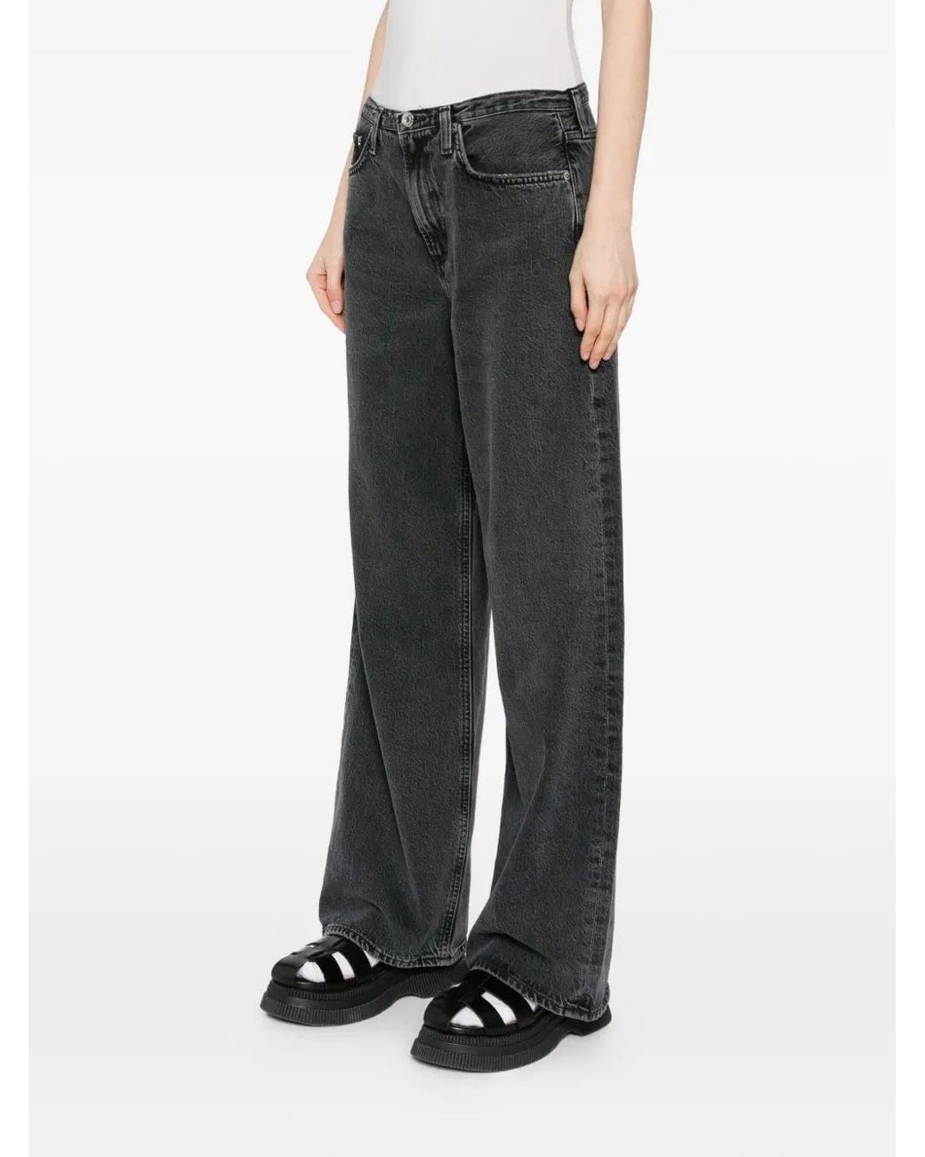 Agolde Gray Arc Jeans