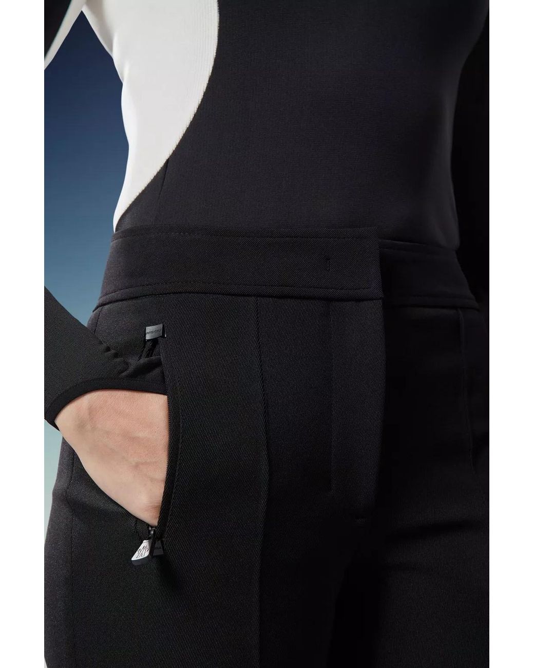 Moncler Black Ski Trousers