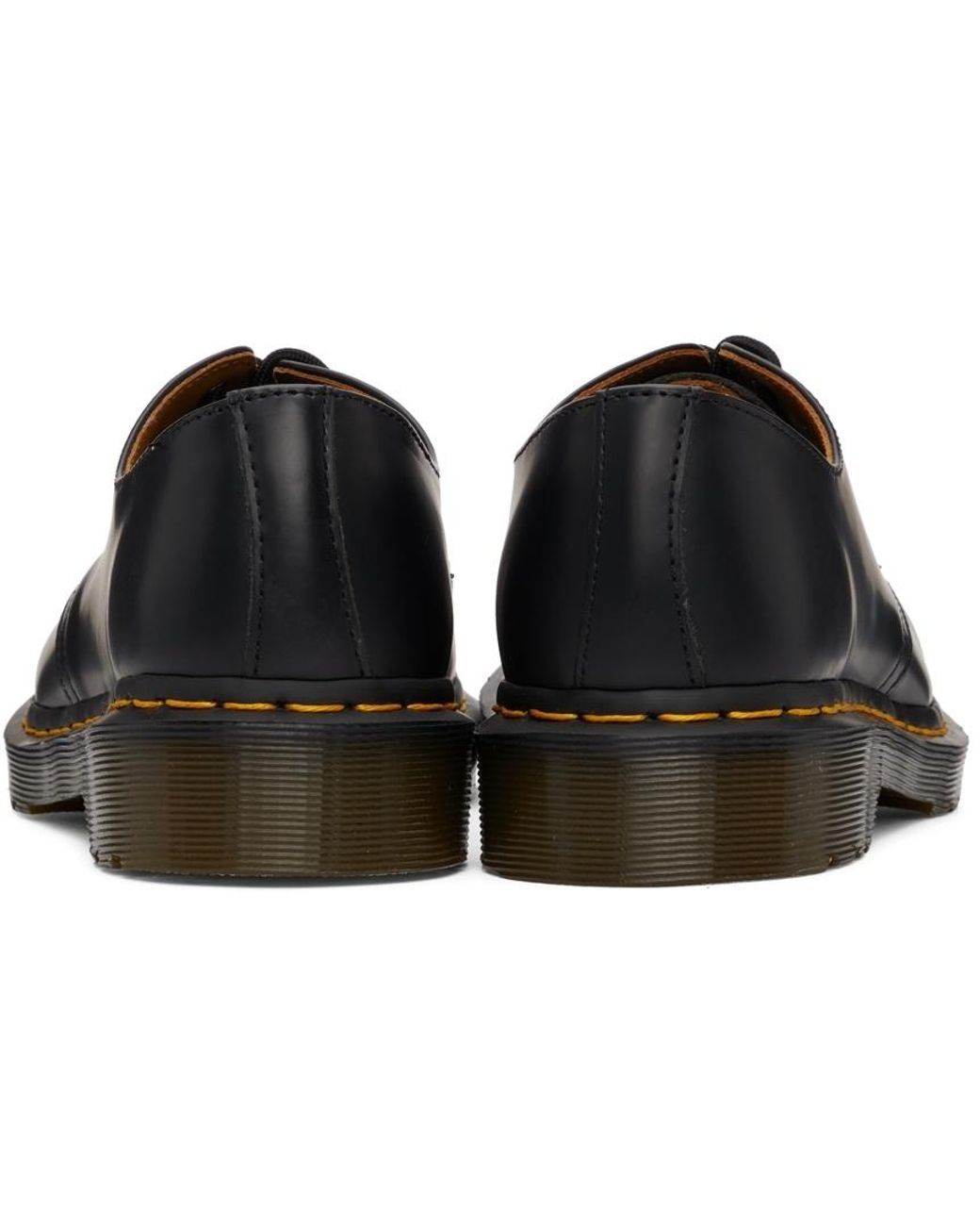 Dr. Martens Black Logo Business Dress Shoes for men