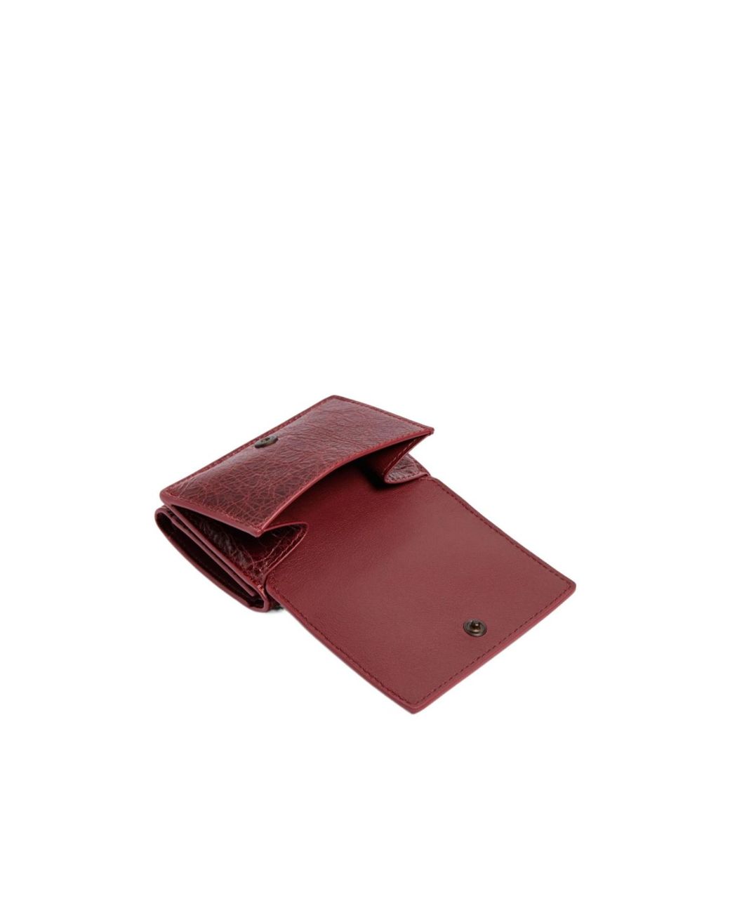 Balenciaga Red Le City Mini Wallet