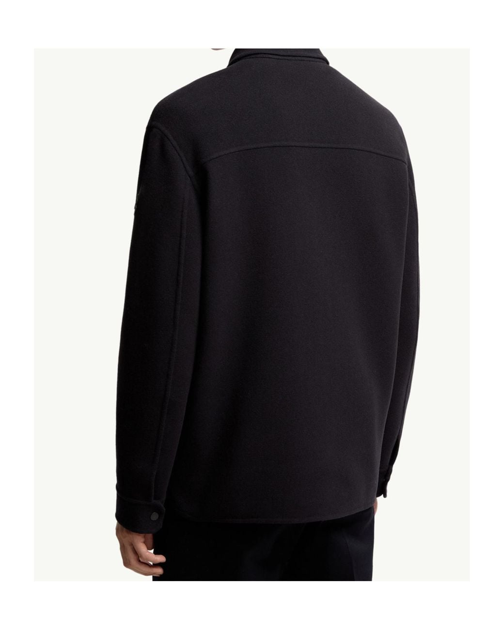 Moncler Blue Tagnit Reversible Shirt Jacket for men