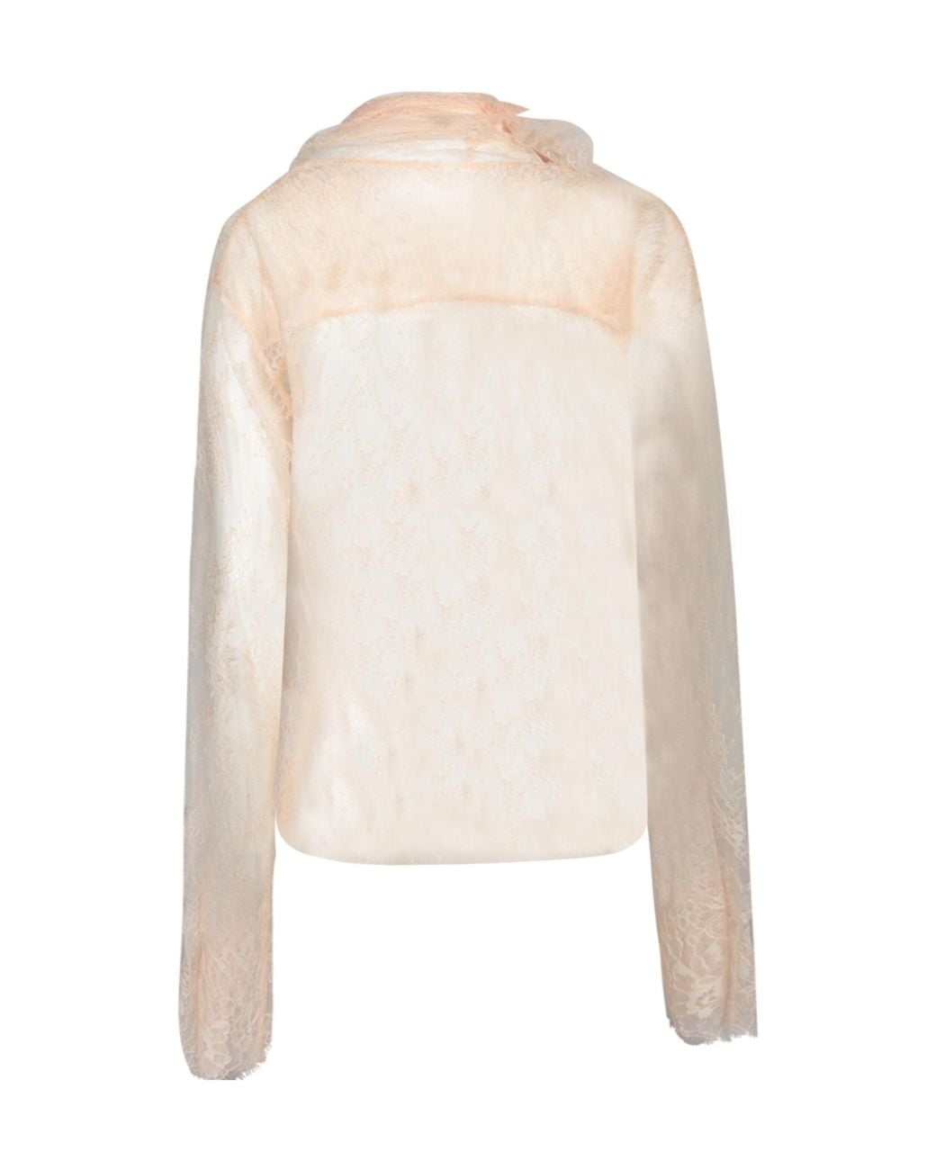 Alberta Ferretti Natural Blouse With Long Sleeves