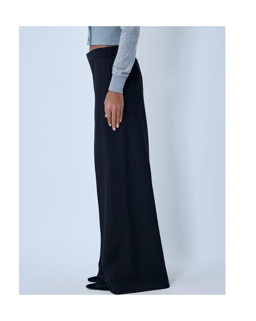 Marni Blue Wide Leg Pants