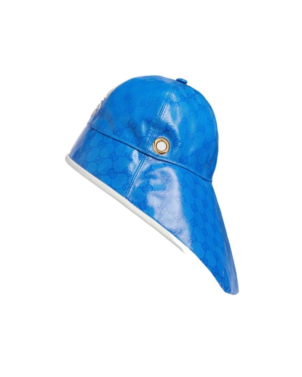Gucci Blue X Adidas Wide-Brimmed Bell Hat