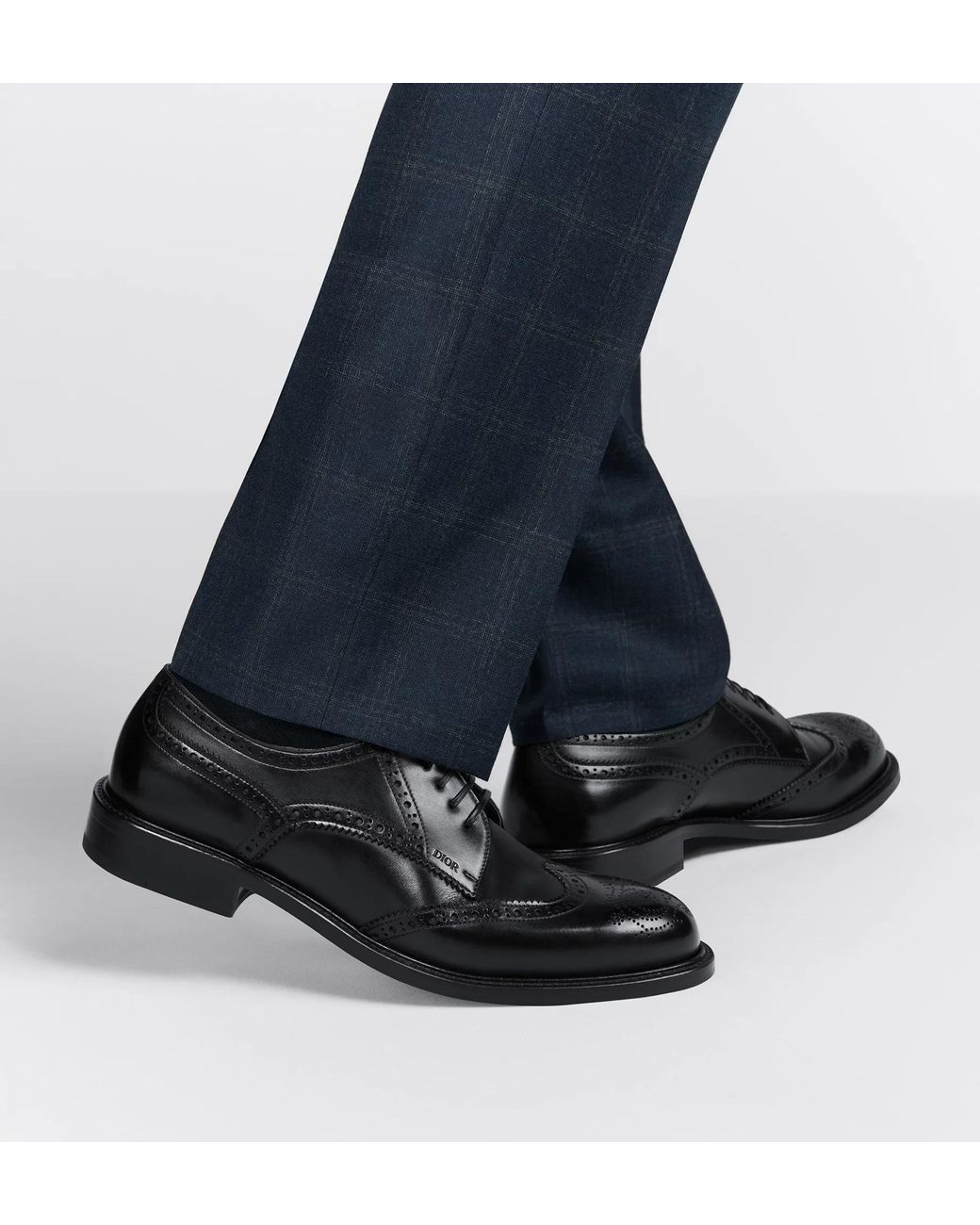 Dior Brown Homme Embassy Brogue Derby Shoes for men