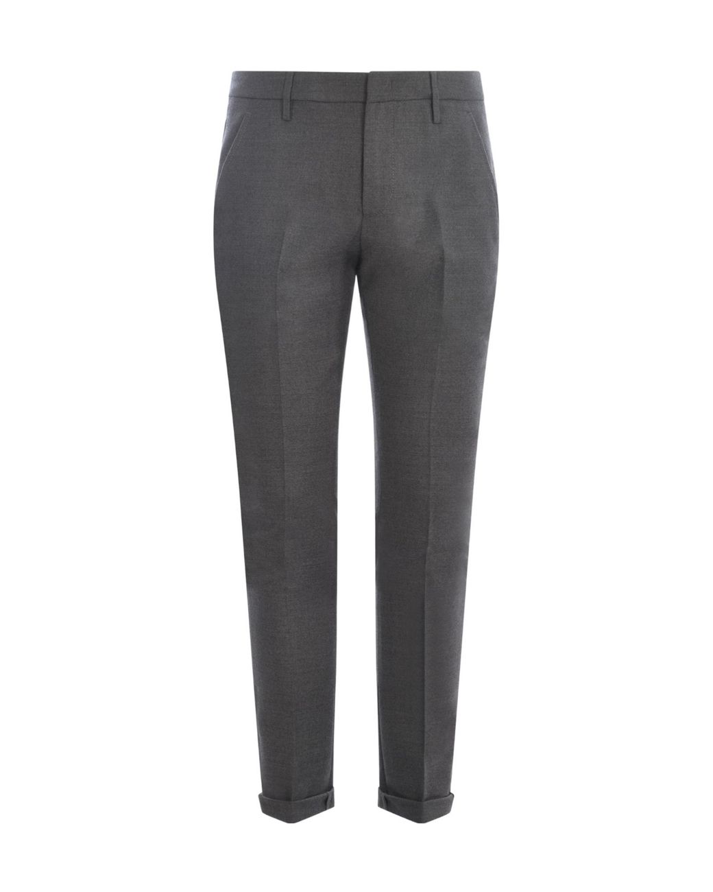 Dondup Gray Gaubert Stretched Pants for men