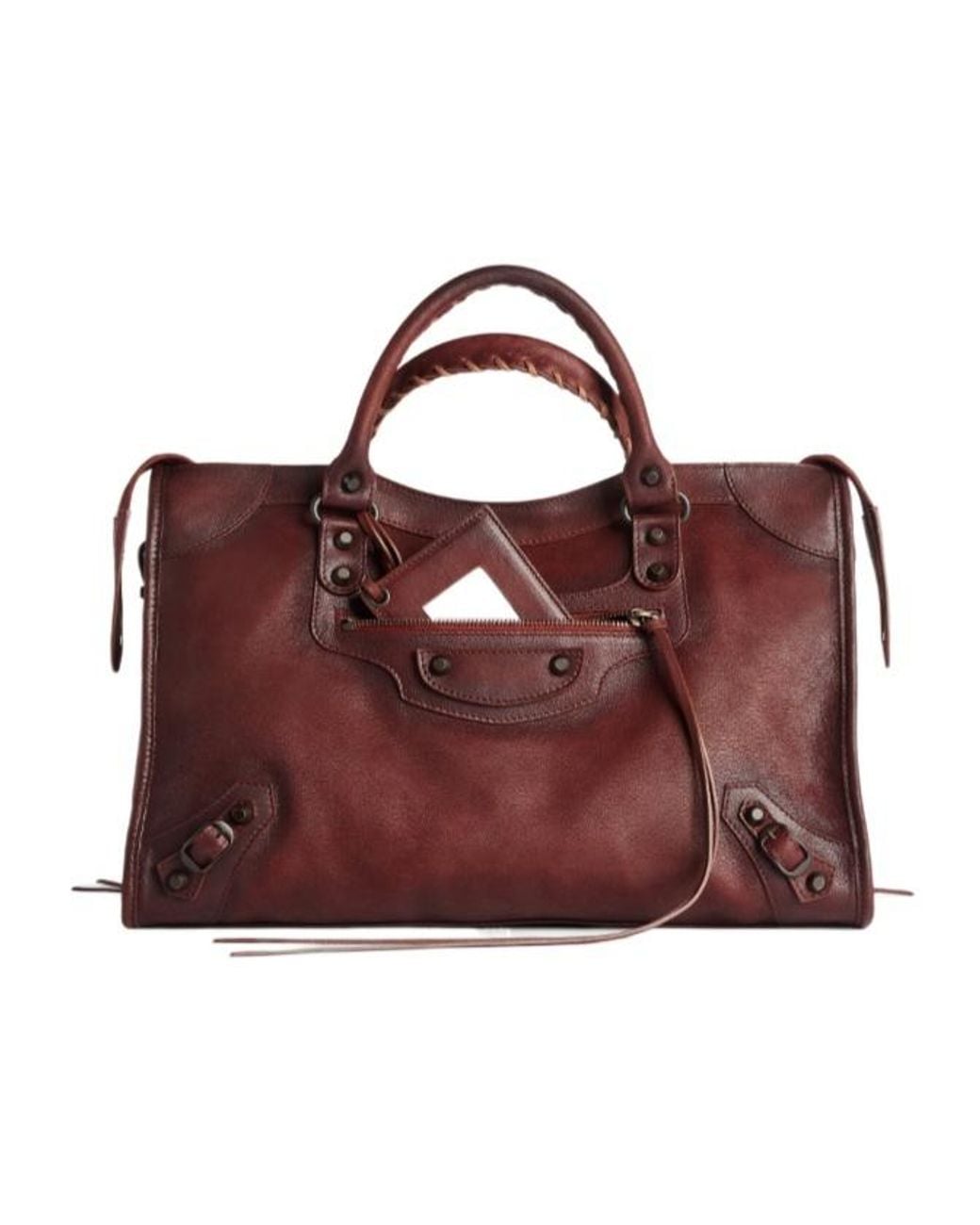 Balenciaga Red Le City Bag Medium