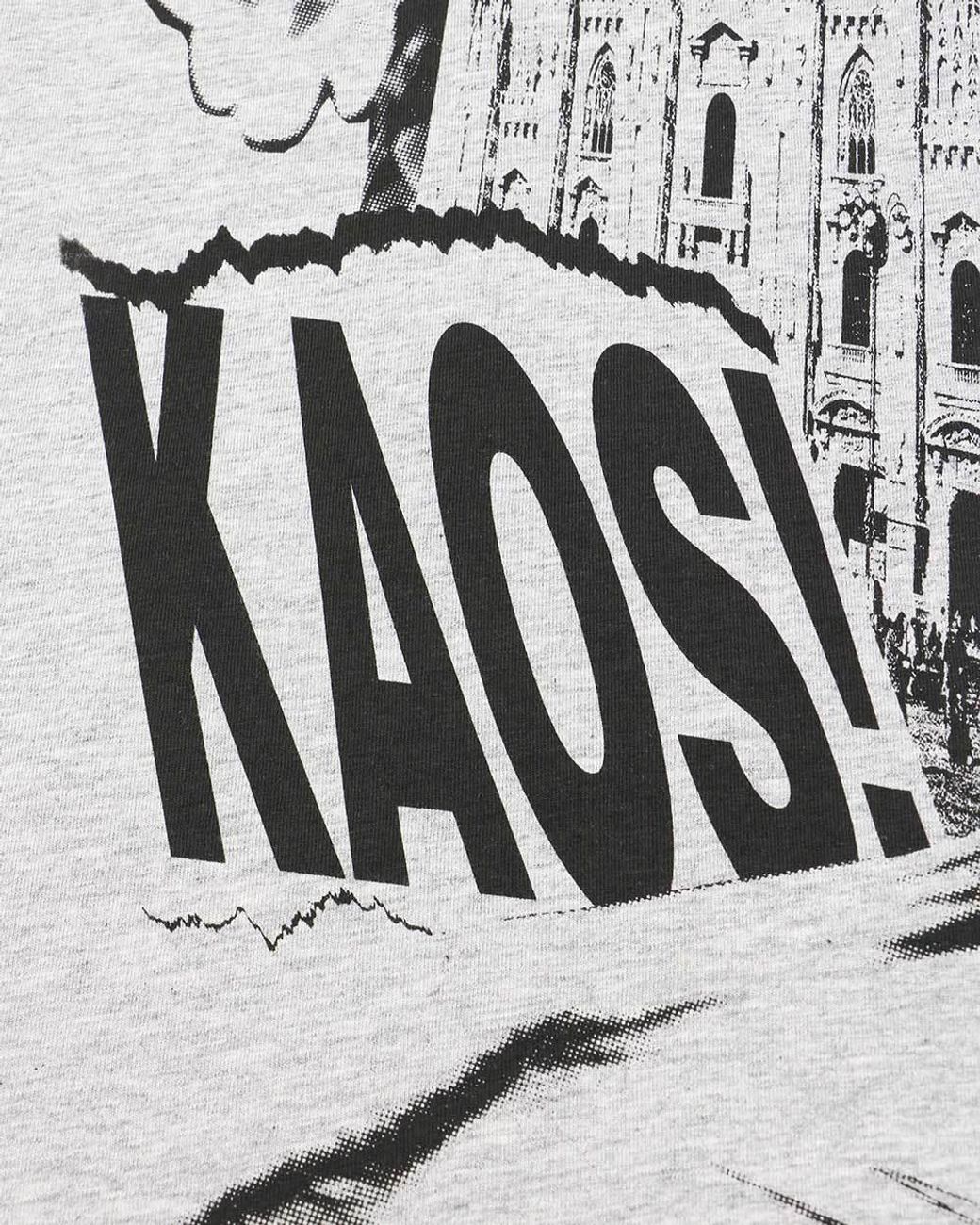 Moschino Gray Printed T-Shirt for men