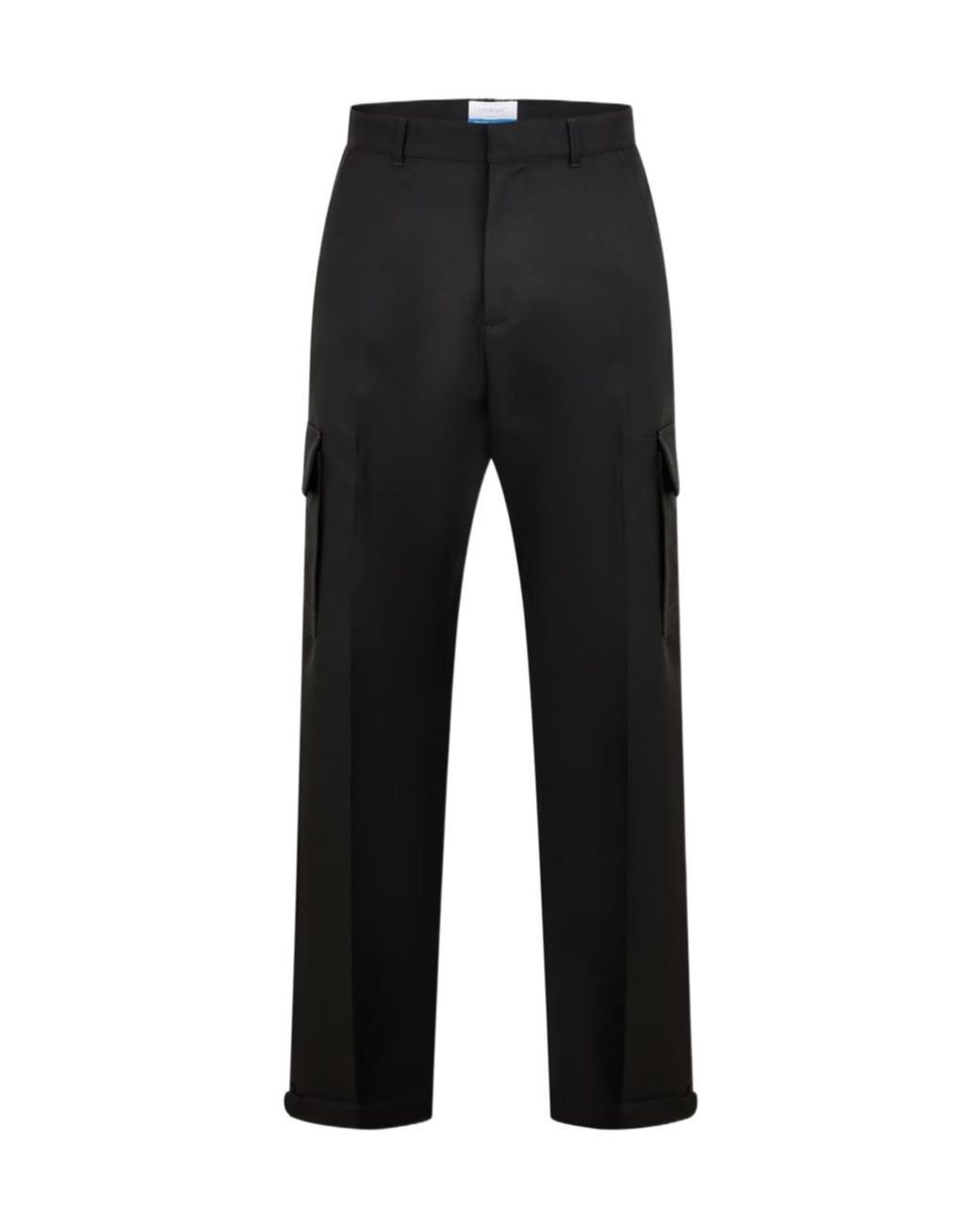 Off-White c/o Virgil Abloh Black Off Drill Cargo Sn99 for men
