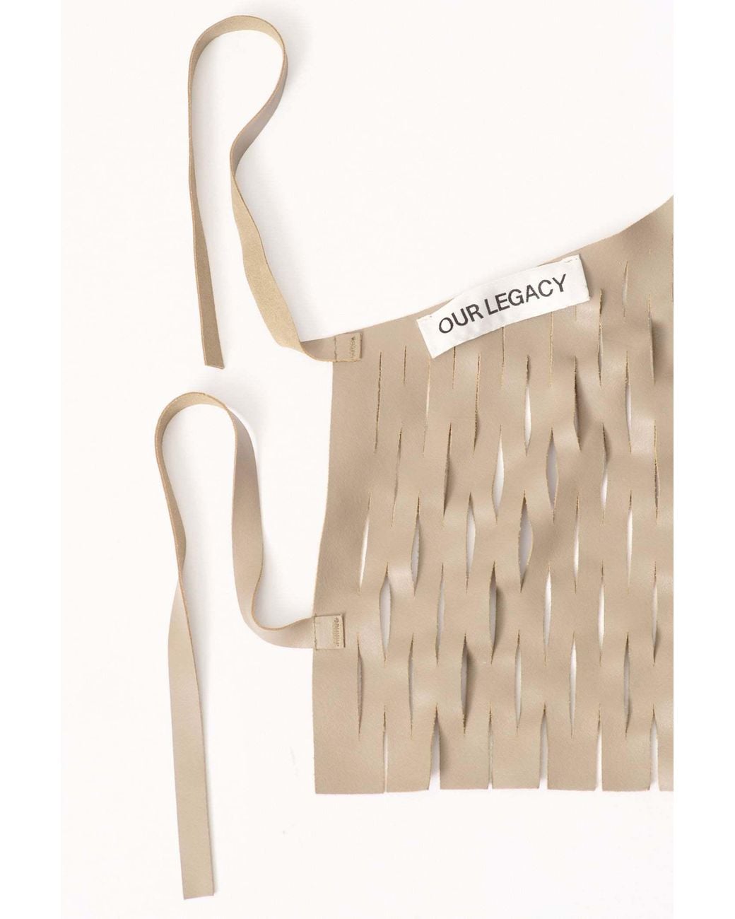 Our Legacy Natural Cut Apron