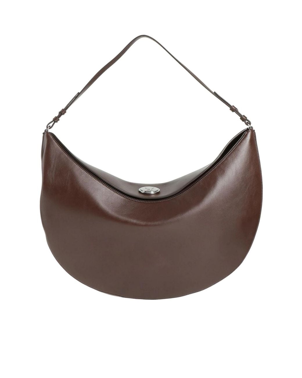 Jacquemus Brown Large Leather Shoulder Bag