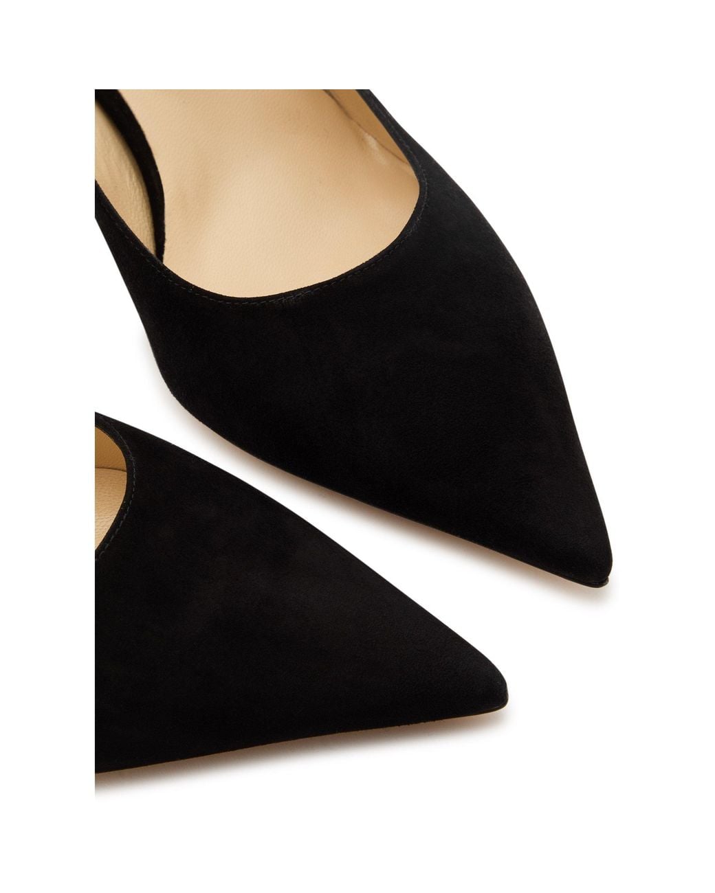 Jimmy Choo Black Suede Stiletto Heels