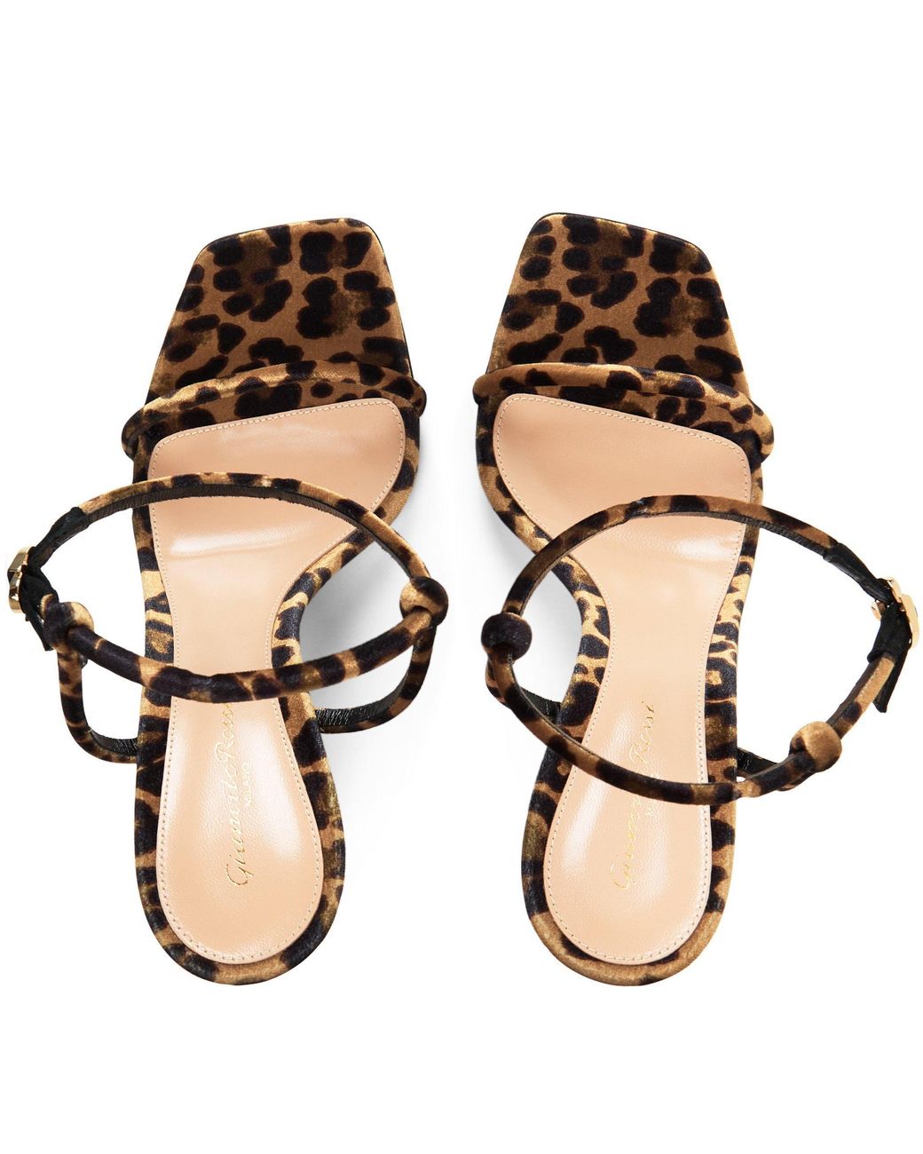 Gianvito Rossi Multicolor Simple High-Heeled Sandals