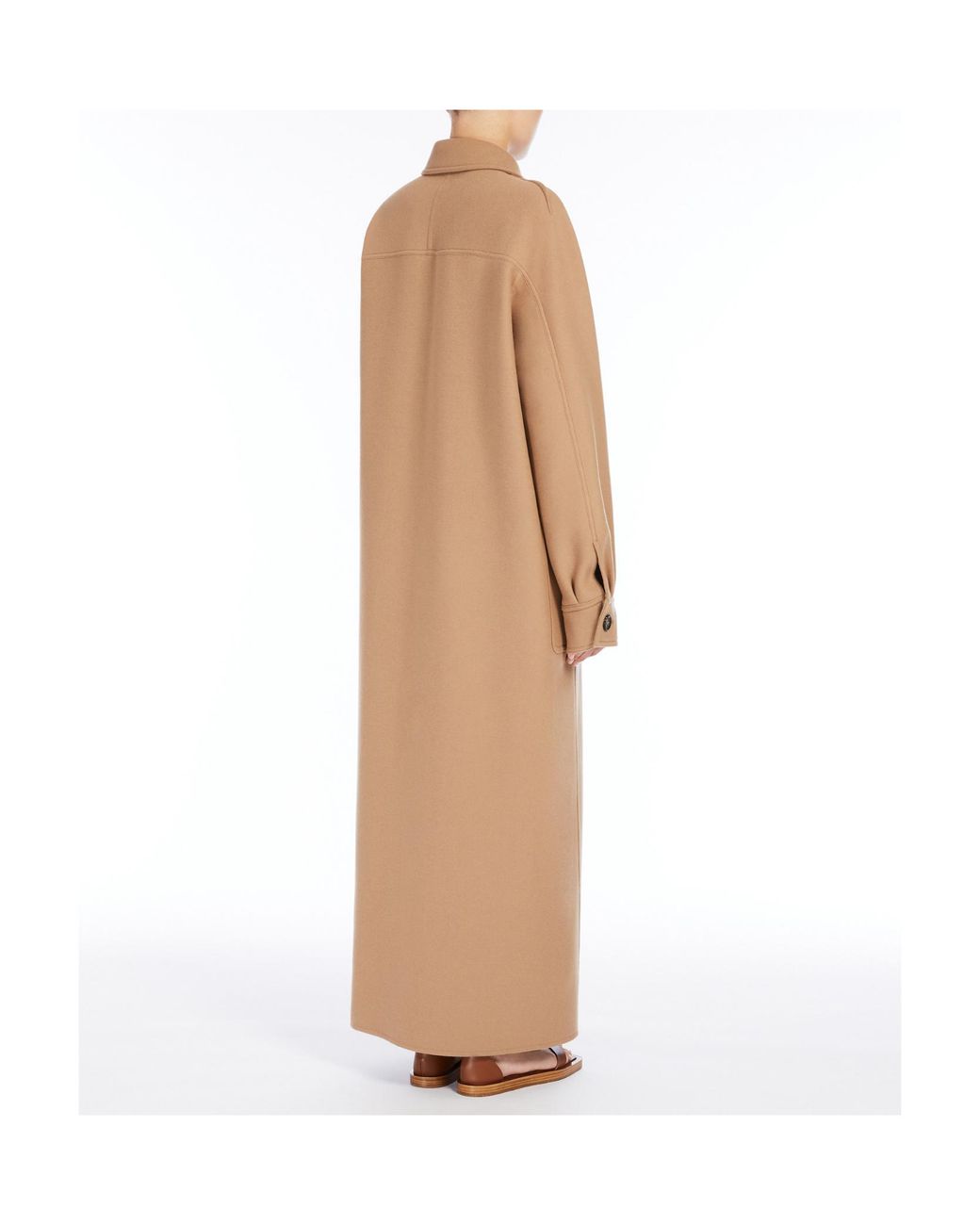 Max Mara Natural Single Breasted Coat