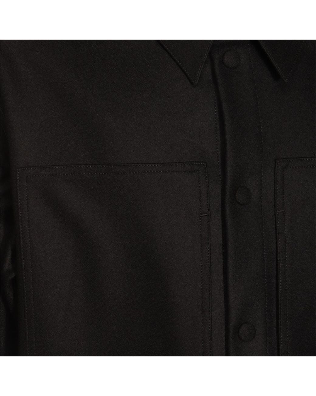 Jil Sander Black Buttoned Shirt for men
