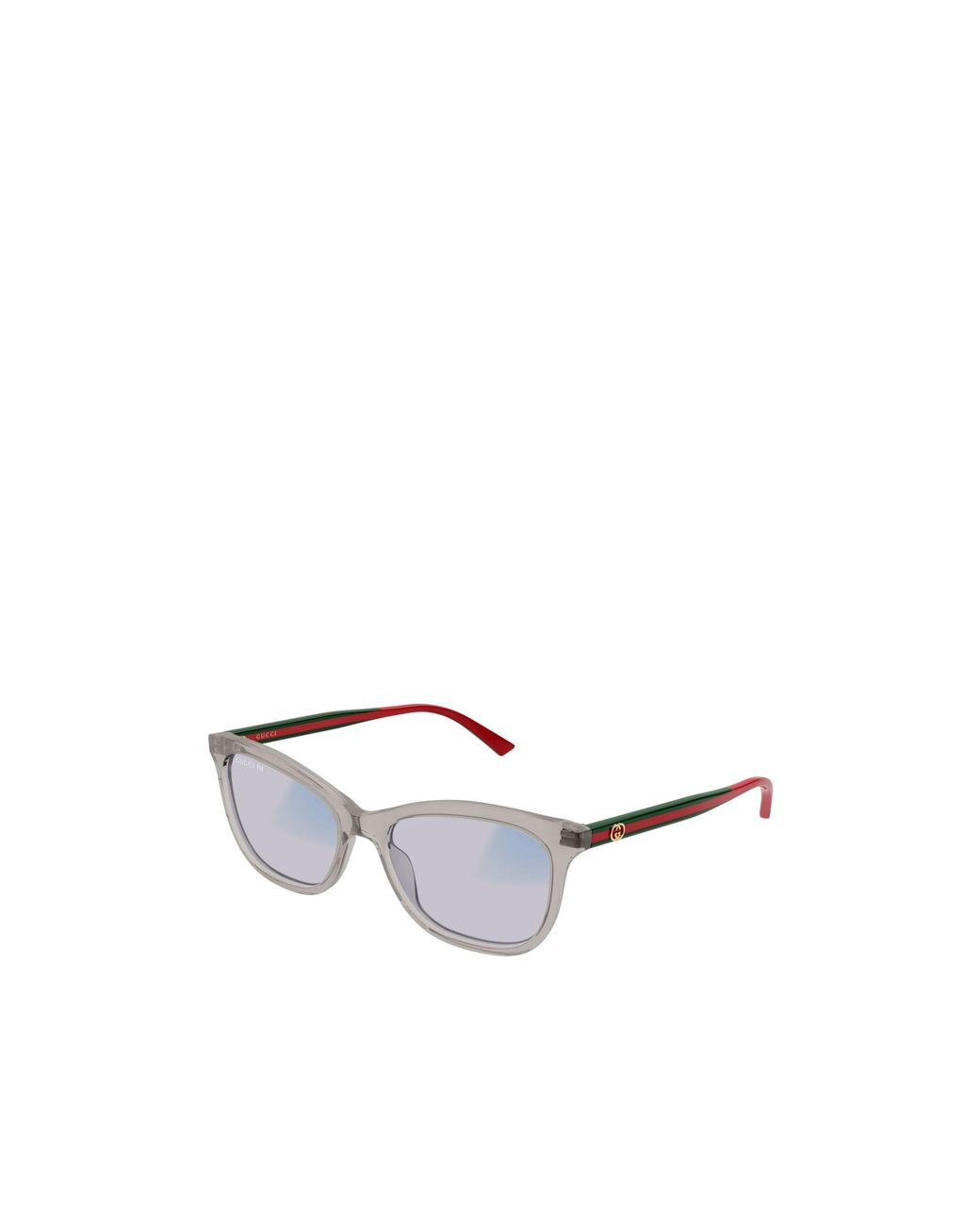 Gucci White Eyewear Cat-Eye Glasses