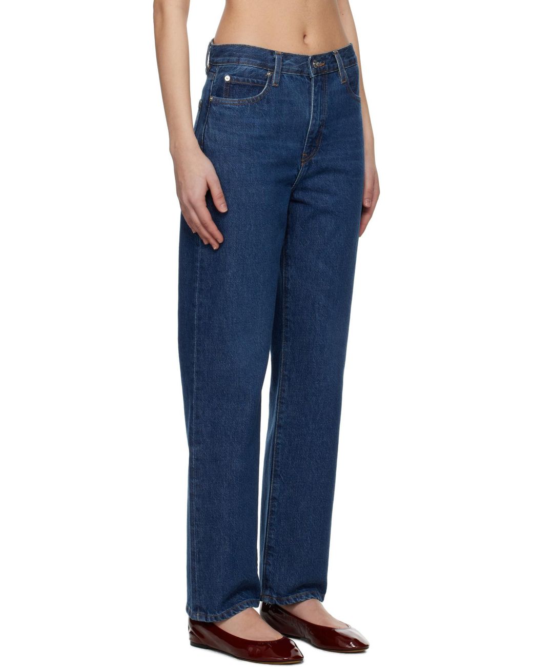 FRAME Blue Le Jane Ankle Jeans