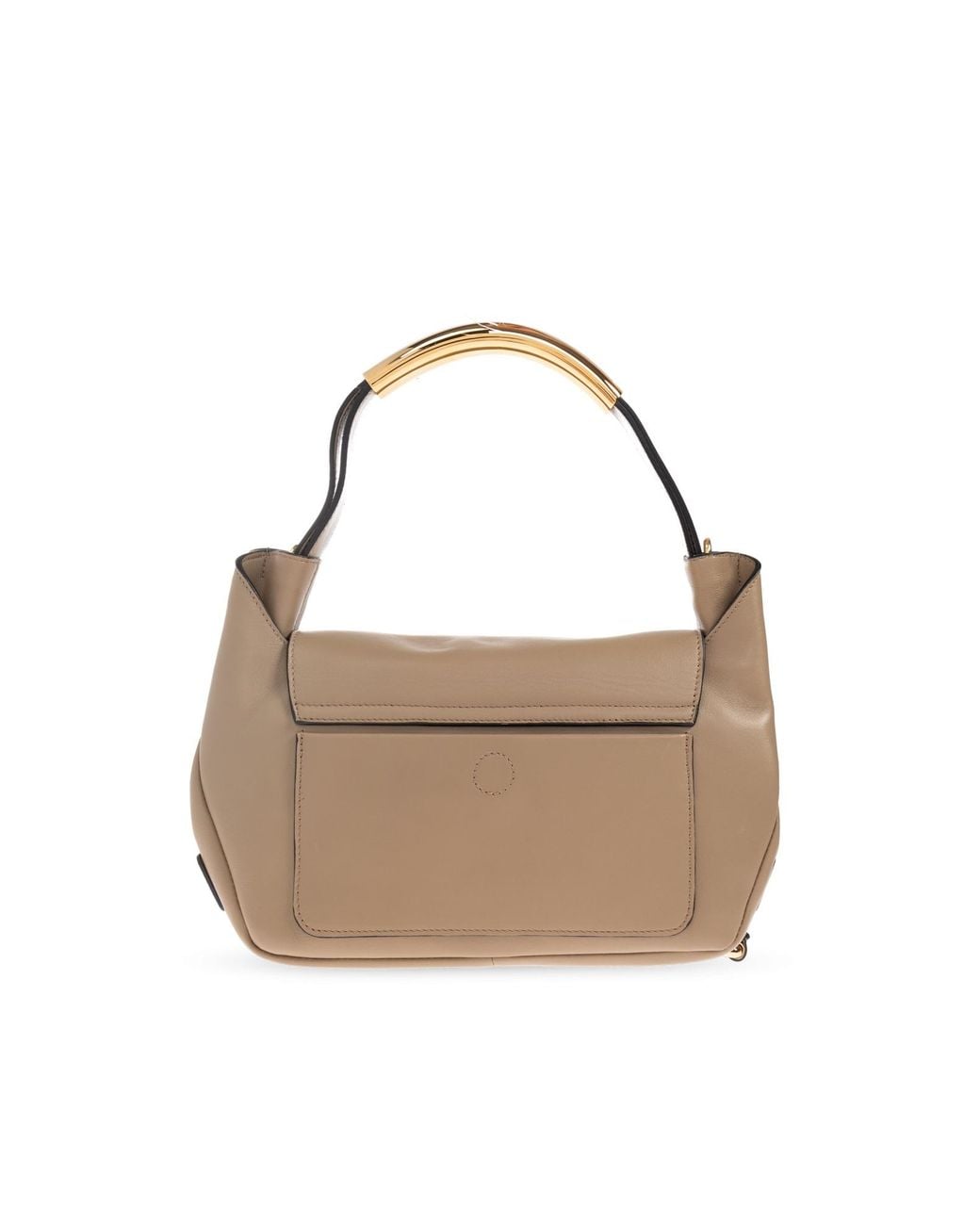 Moschino Multicolor Logo Embossed Top Handle Bag