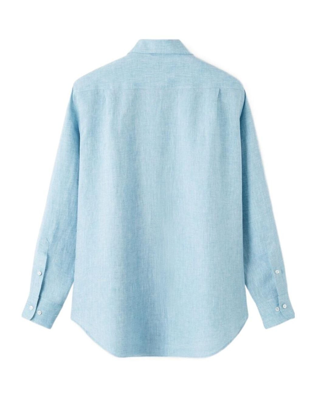 Loro Piana Blue Andre Shirt for men
