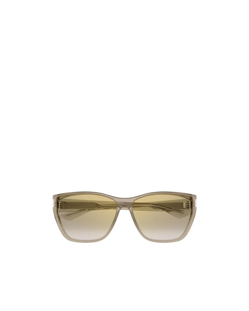 Saint Laurent Metallic Eyewear Sl 758 F Rectangular Sunglasses