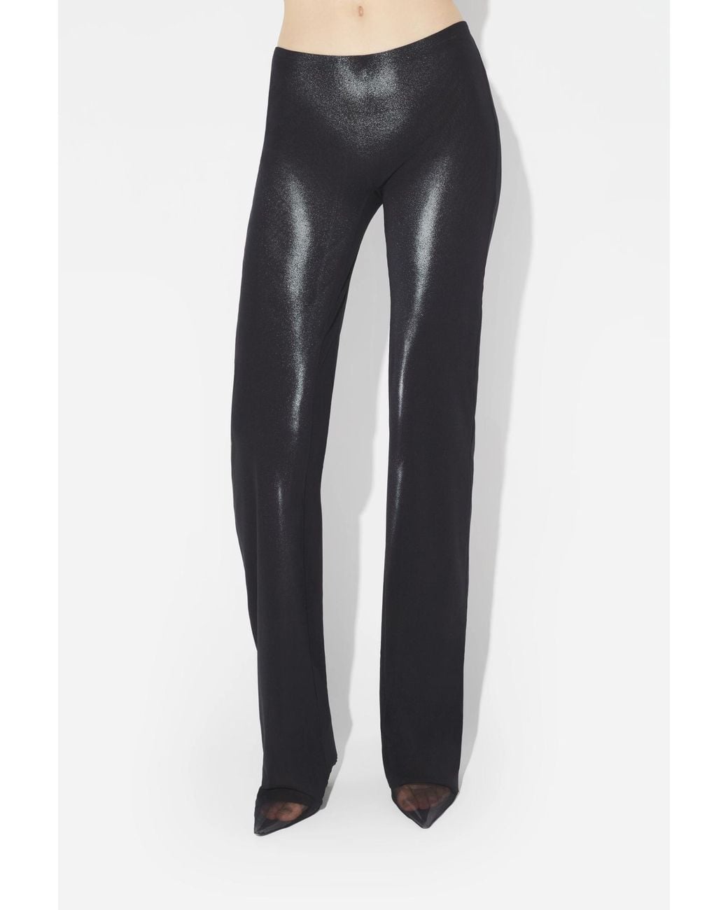 Jean Paul Gaultier Gray Elastic Waist Casual Pants