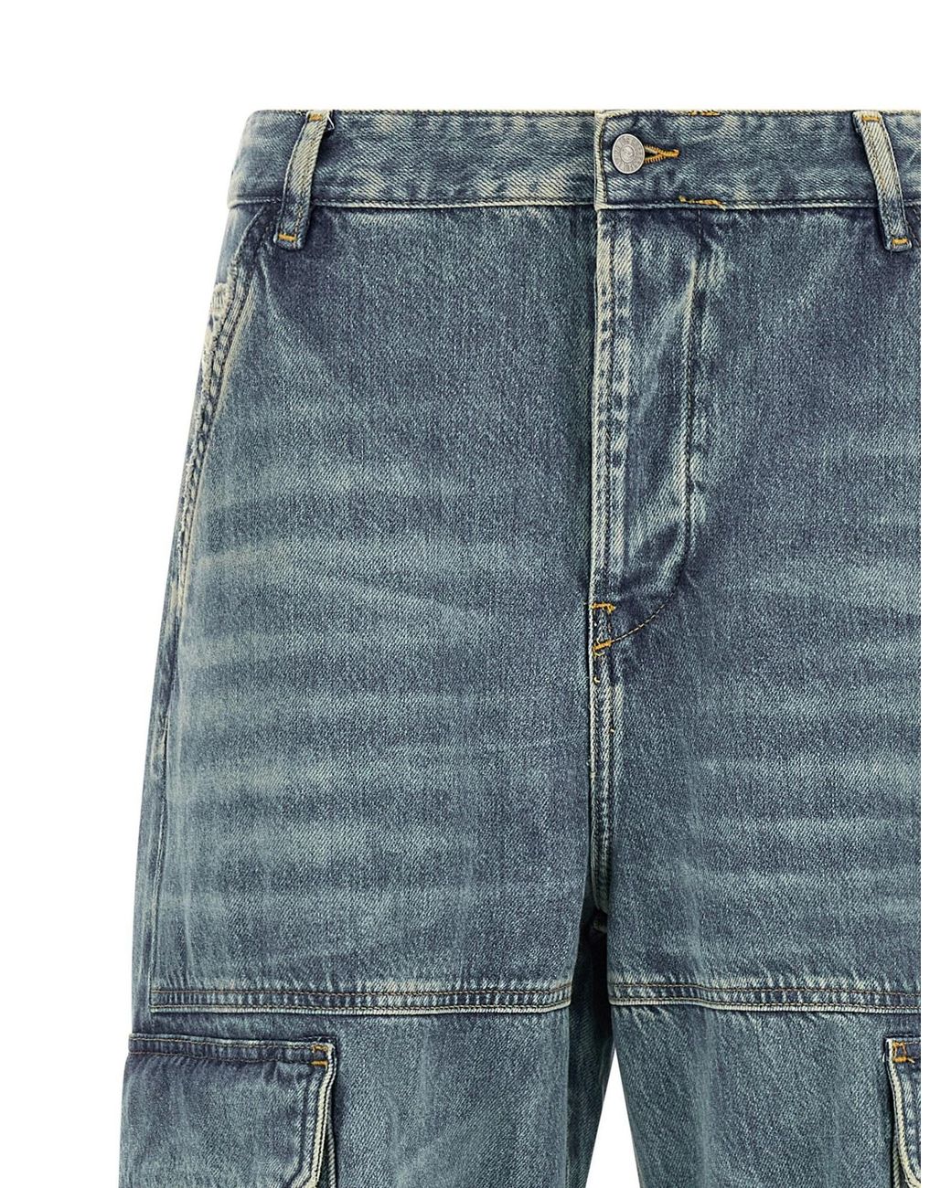 DIESEL Blue D-Sire-Cargo-D Jeans
